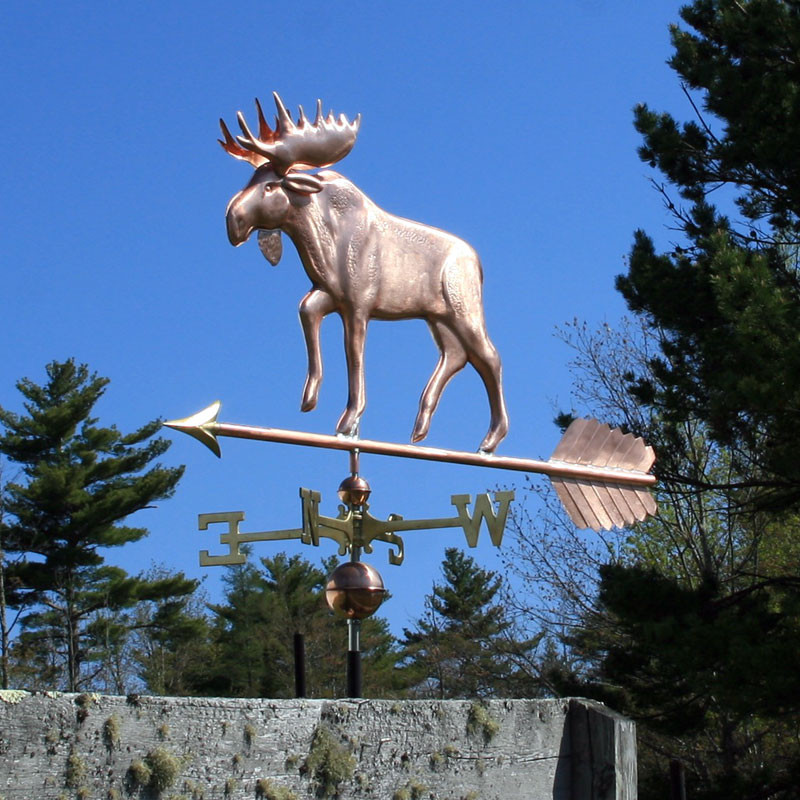 Large Moose Weathervane Made in USA Since 1971