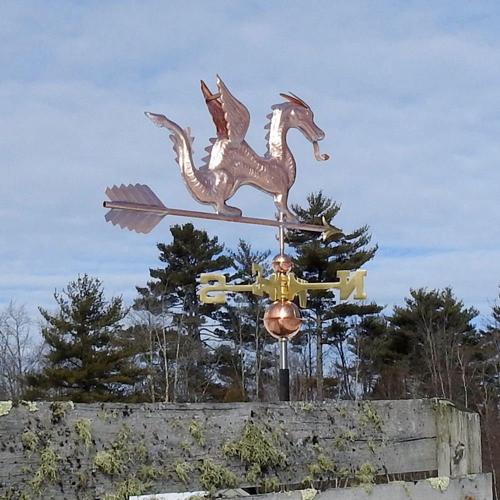 Dragon Weathervane Made in USA