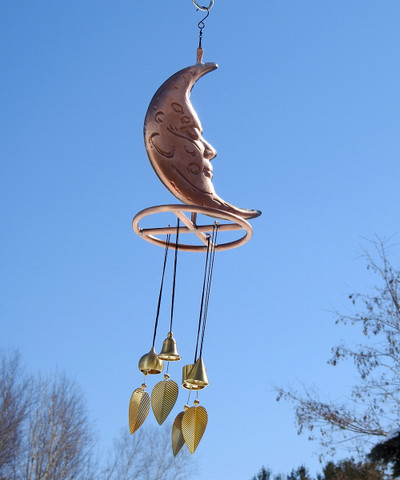 Moon Wind Chimes - Made in USA - Moon Wind Bells Moon Wind Chimes - Made in USA - Moon Wind Bells