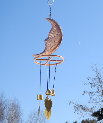 Moon Wind Chimes - Made in USA - Moon Wind Bells Moon Wind Chimes - Made in USA - Moon Wind Bells