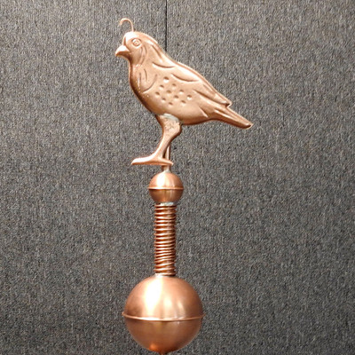 Quail Pinnacle Finial - Made for our Cupolas - Made in USA