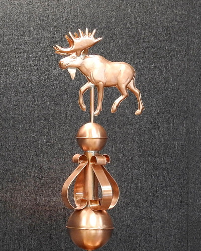 Victorian Moose Finial - A Cupola Finial - Made in USA