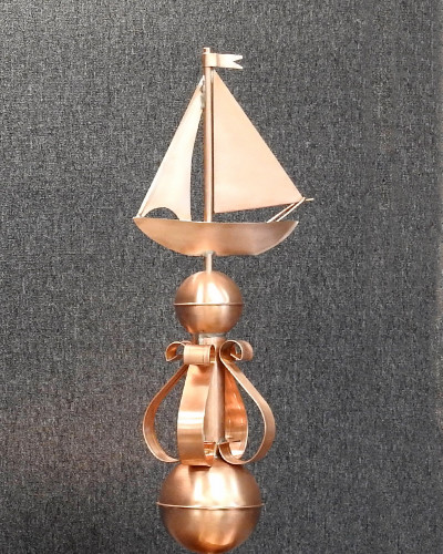 Victorian Sailboat Finial - A Cupola Finial - Made in USA