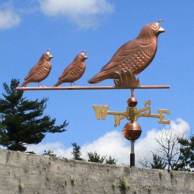 Quail Weathervane