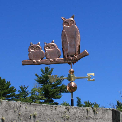 Three Owls Weathervane