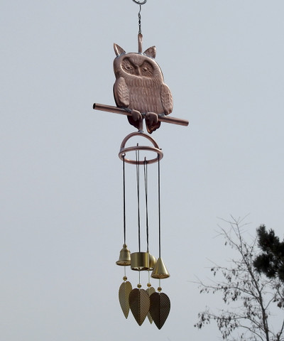 Owl Wind Chimes - Made in USA - Wind Bells