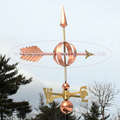 Arrow Sphere Weathervane