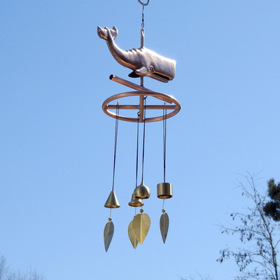 Whale Wind Chimes - Made in USA - Wind Bells