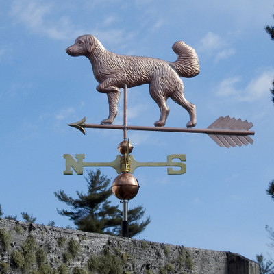 Brittany Spaniel Weathervane with Tail