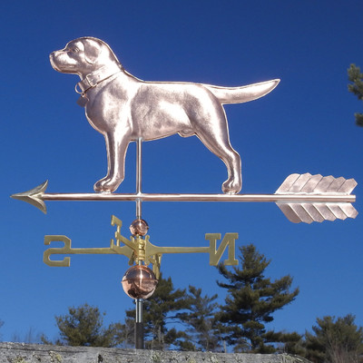 labrador weathervane
