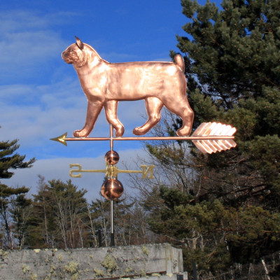 bobtail cat weathervane