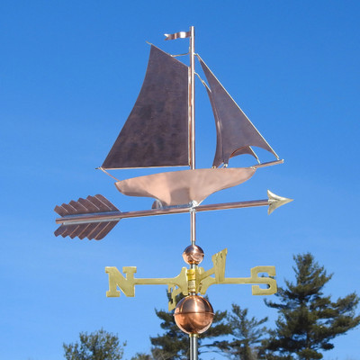 sailboat weathervane