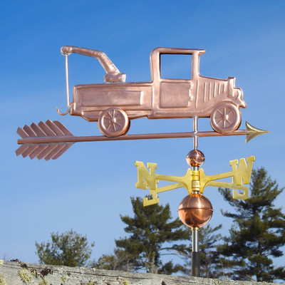 tow truck weathervane
