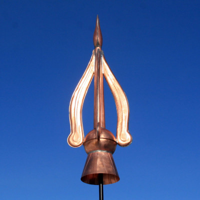 Copper Finial with Skirt