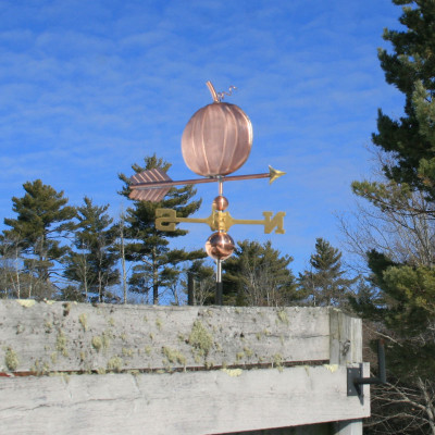 Pumpkin Weathervane