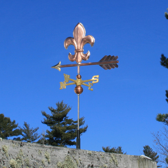 Fleur de lis Weathervane