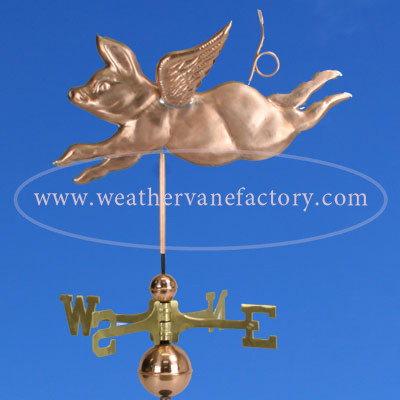 Flying Pig Weathervane