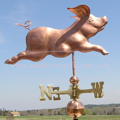 Pig Weathervane