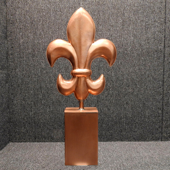 Fleur de Lis Fence Post Cap