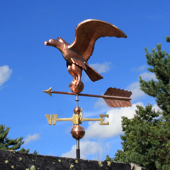 Golden Eagle Weathervane