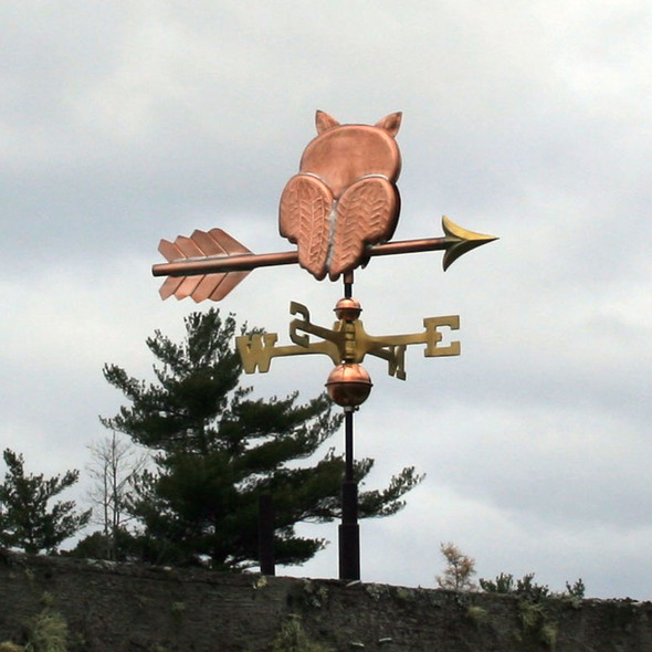 owl weathervane