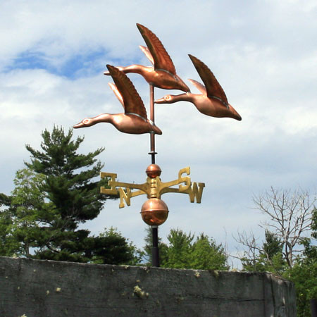 Three Geese Weathervane