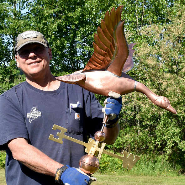 goose weathervane