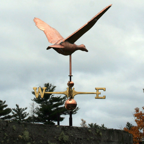 Large Flying Duck Weathervane
