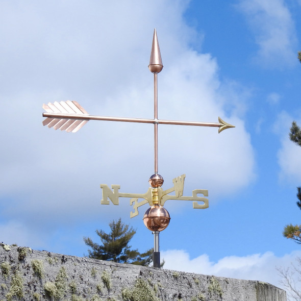 Medium Straight Arrow Weathervane