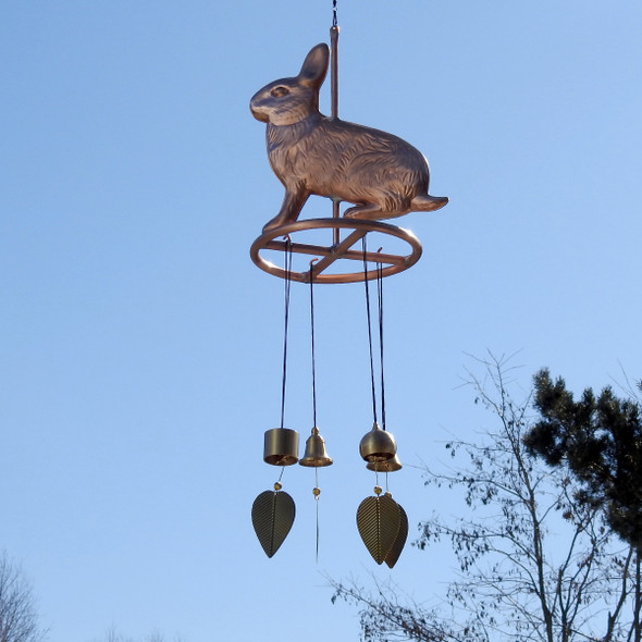 rabbit wind chimes
