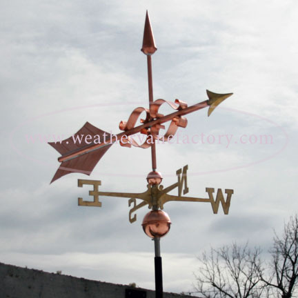 Large Fancy Arrow Weathervane