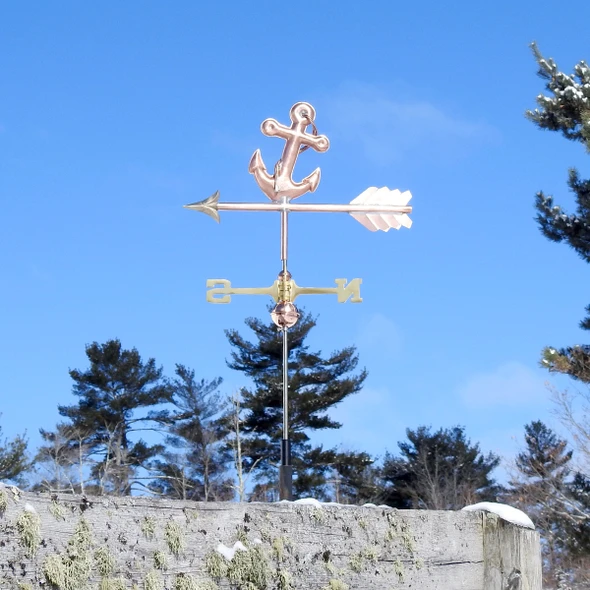 Small Anchor Weathervane – Made in USA