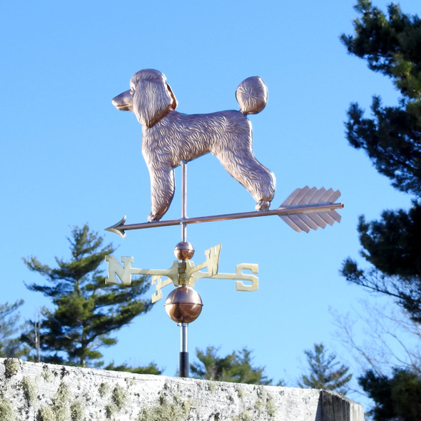 Poodle Weathervane