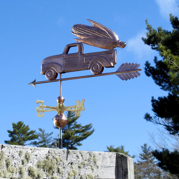 Pickup and Corn Weathervane