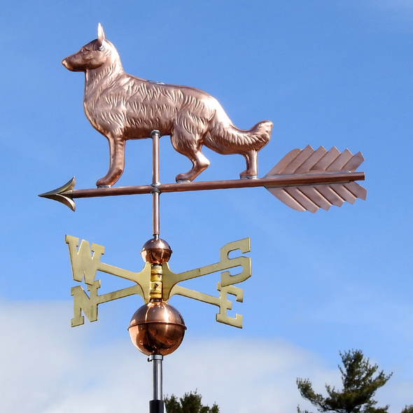 German Shepherd Weathervane