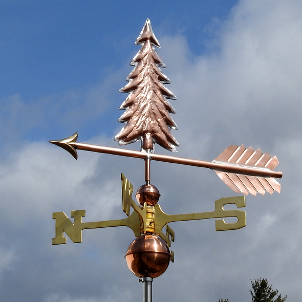 Copper Tree Wind Vane