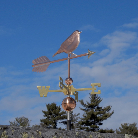 warbler weathervane