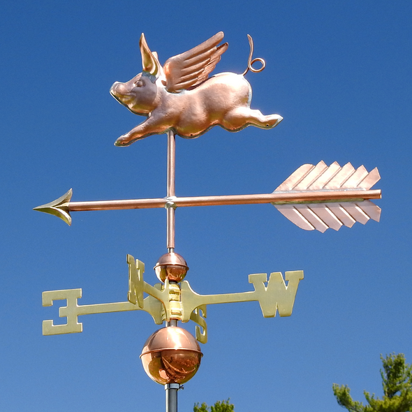 Flying Pig Weathervane
