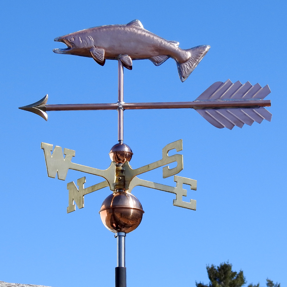 Salmon Wind Vane