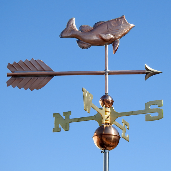Bass Weathervane