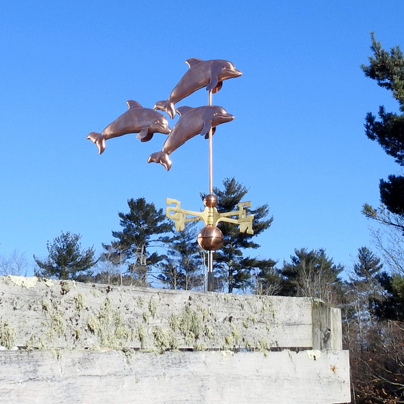 dolphin weathervane