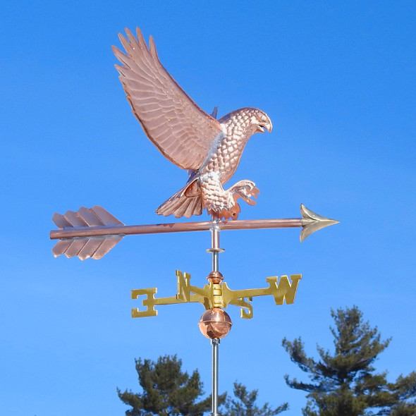 hawk weathervane