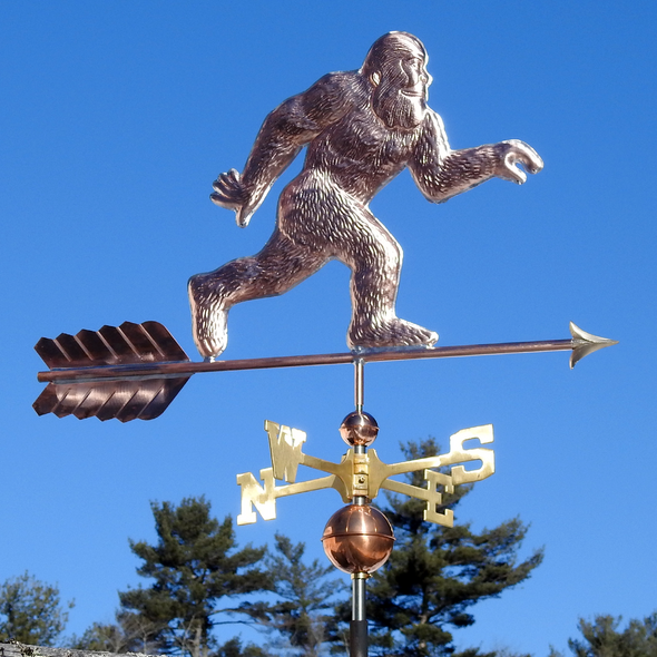 Sasquatch Weather Vane