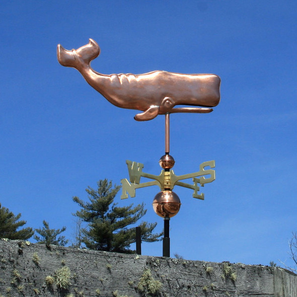 whale weathervane