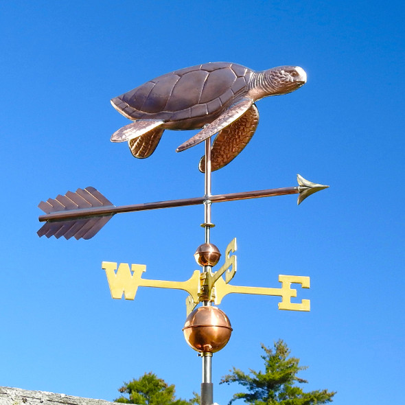 turtle weathervane