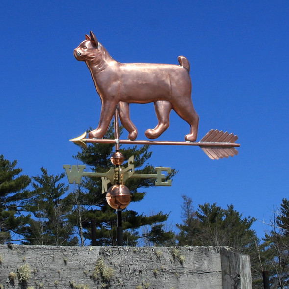 Bobtail Cat Weathervane