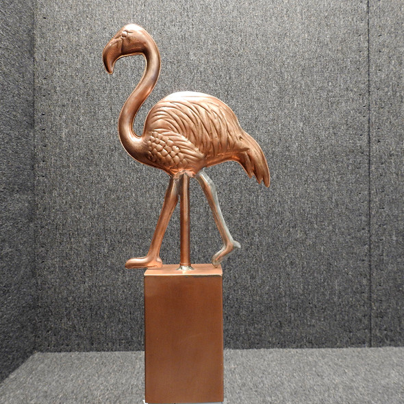 Flamingo Garden Post Cap