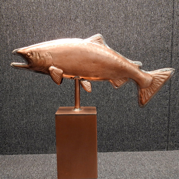 salmon garden post