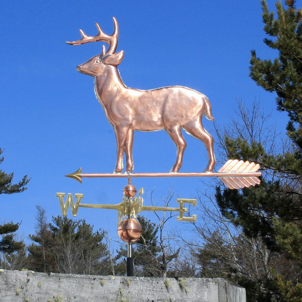 Standing Deer Weathervane
