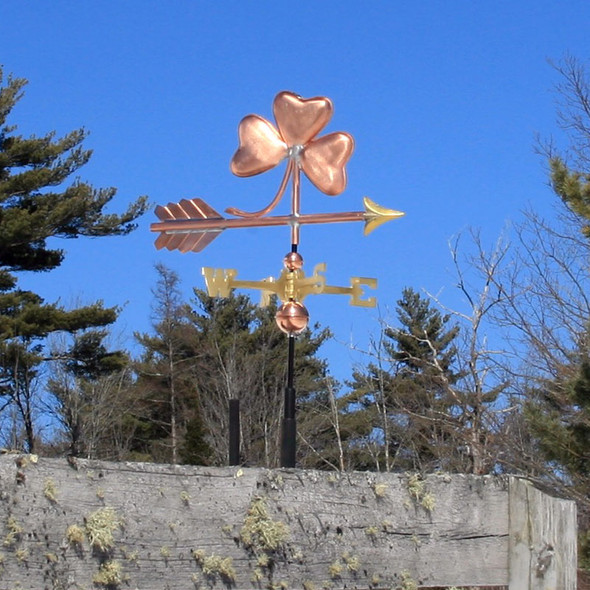 Irish Three Leaf Clover / Shamrock weathervane